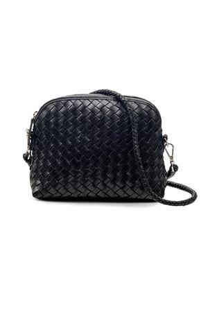 Black leather Chunky Fellini bag DRAGON DIFFUSION | 8011DGS5MATBLACK